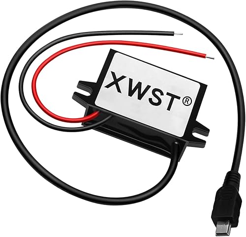 Miniatura 8 de DC 8-85V a 5V Convertidor USB 12V 24V 36V 48V 60V 72V a 5V 3A 15W con adaptador de corriente de salida micro y USB convertidor de voltaje Buck