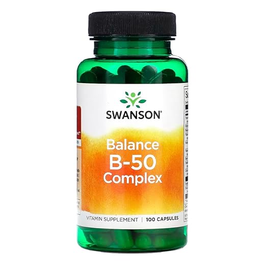 Complexo Balance B-50 Swanson 100 Caps Importado