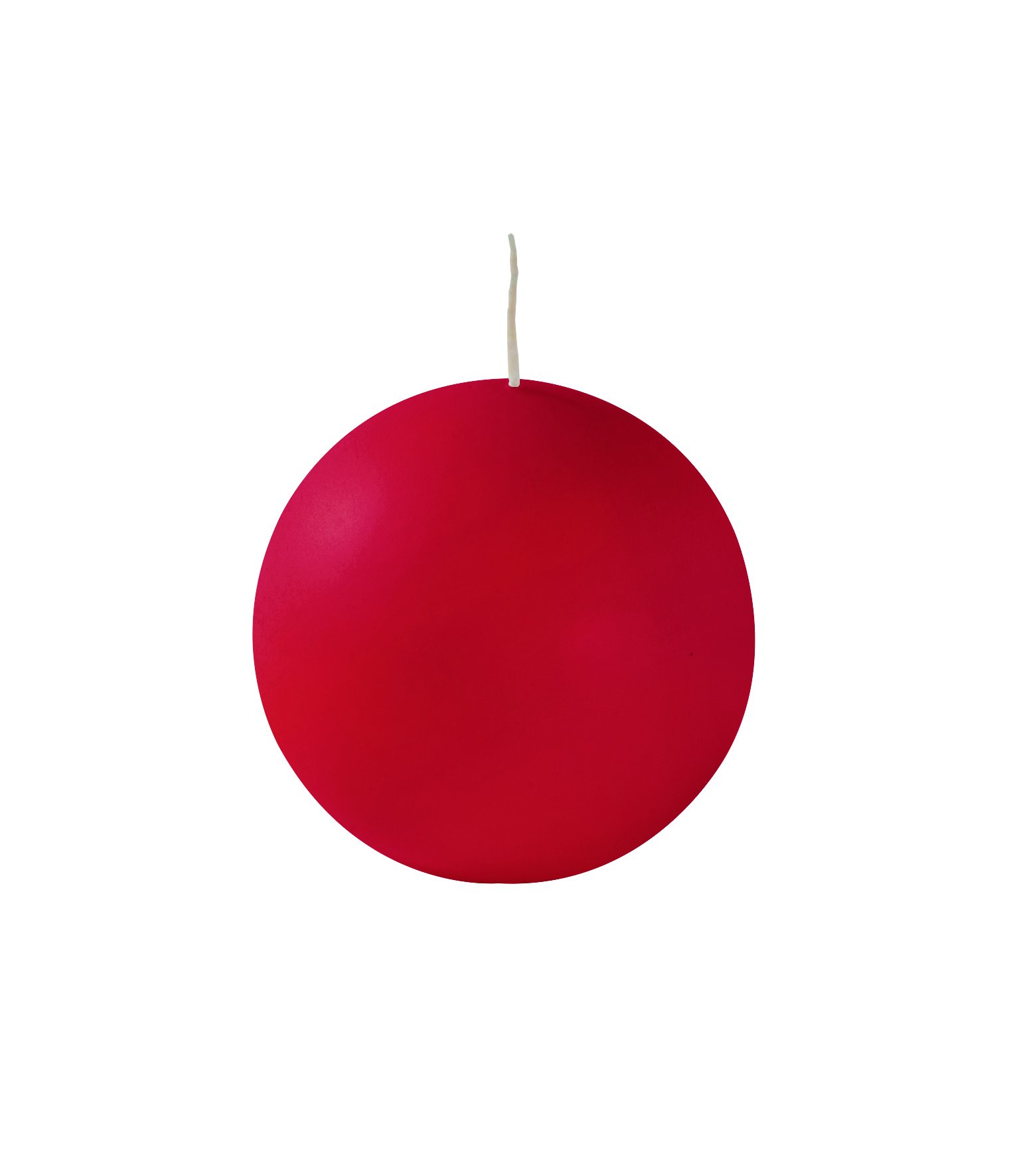 Cereria di Giorgio Risthò Spherical Candles, Wax, Red, 10 x 10 x 10 cm, Pack of 4