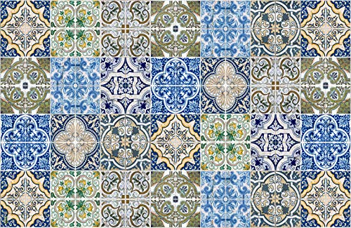 Tapis en vinyle lavable Vilber LISBOA.2638 imperméable et antidérapant - 2
