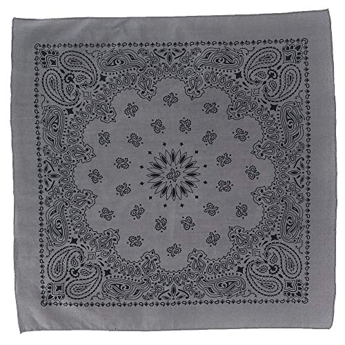 Bandana Austin paisley CTM pañuelo para la cabeza y ruta en moto de 27 pulgadas