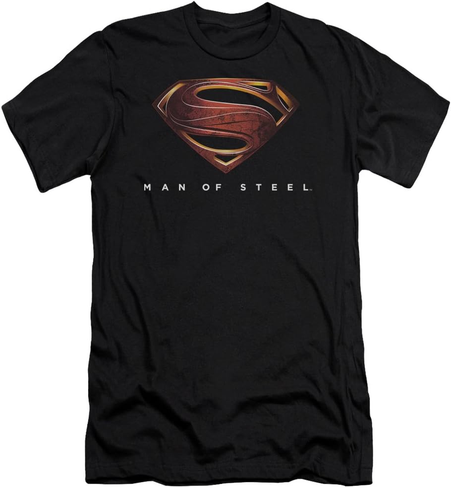 Man of Steel - MoS New Logo (slim fit) T-Shirt Size M