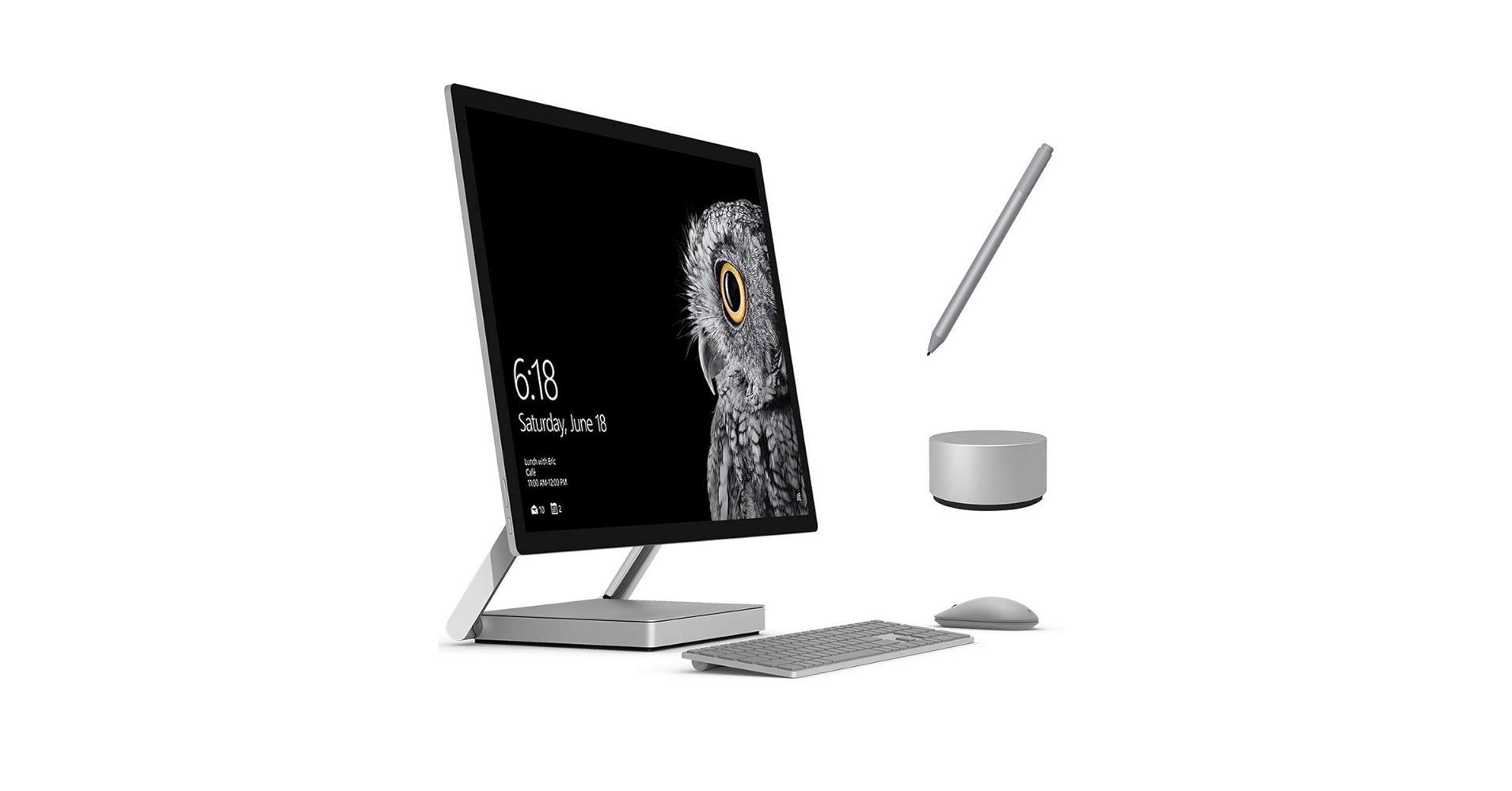 Microsoft Surface Studio 本体　28インチ マイクロソフト、28型オールインワン「Surface Studio」を415,584円