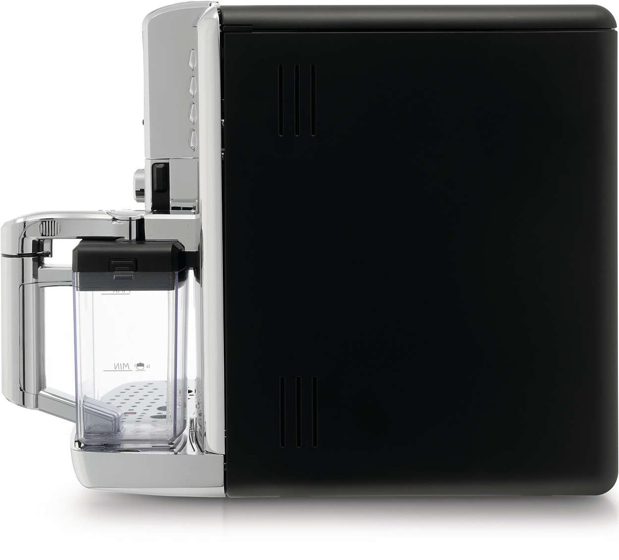 Gaggia Accademia Macchina da Caffè Automatica, per Espresso e Bevande a Base di Latte, Caffè in Grani o Macinato, RI9702/012, Silver, 1500W, 100% Made in Italy
