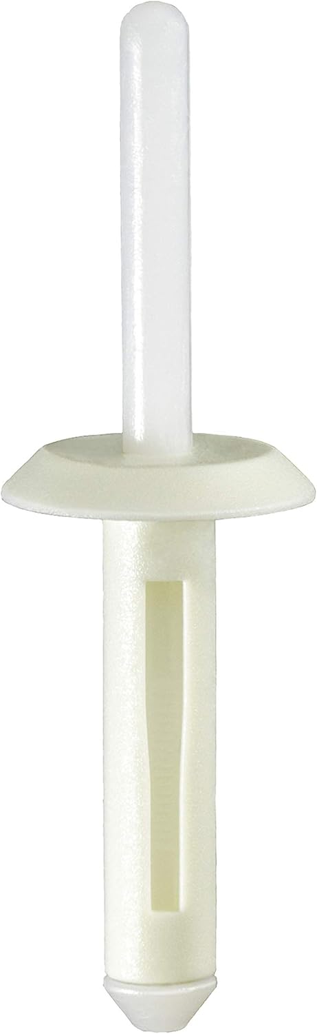 1/4 White Nylon Blind Rivets 5/32-13/32 Grip