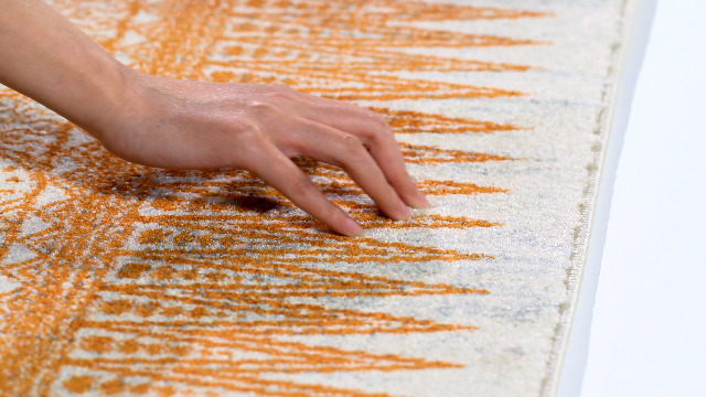 Tapete Safavieh Boho 2'2" x 4' Ivory / Orange miniatura 5