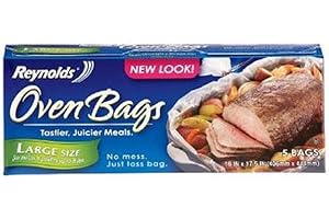 Reynolds Plastic Oven Bags - 5 Pack: Perfect for Easy and Convenient Cooking