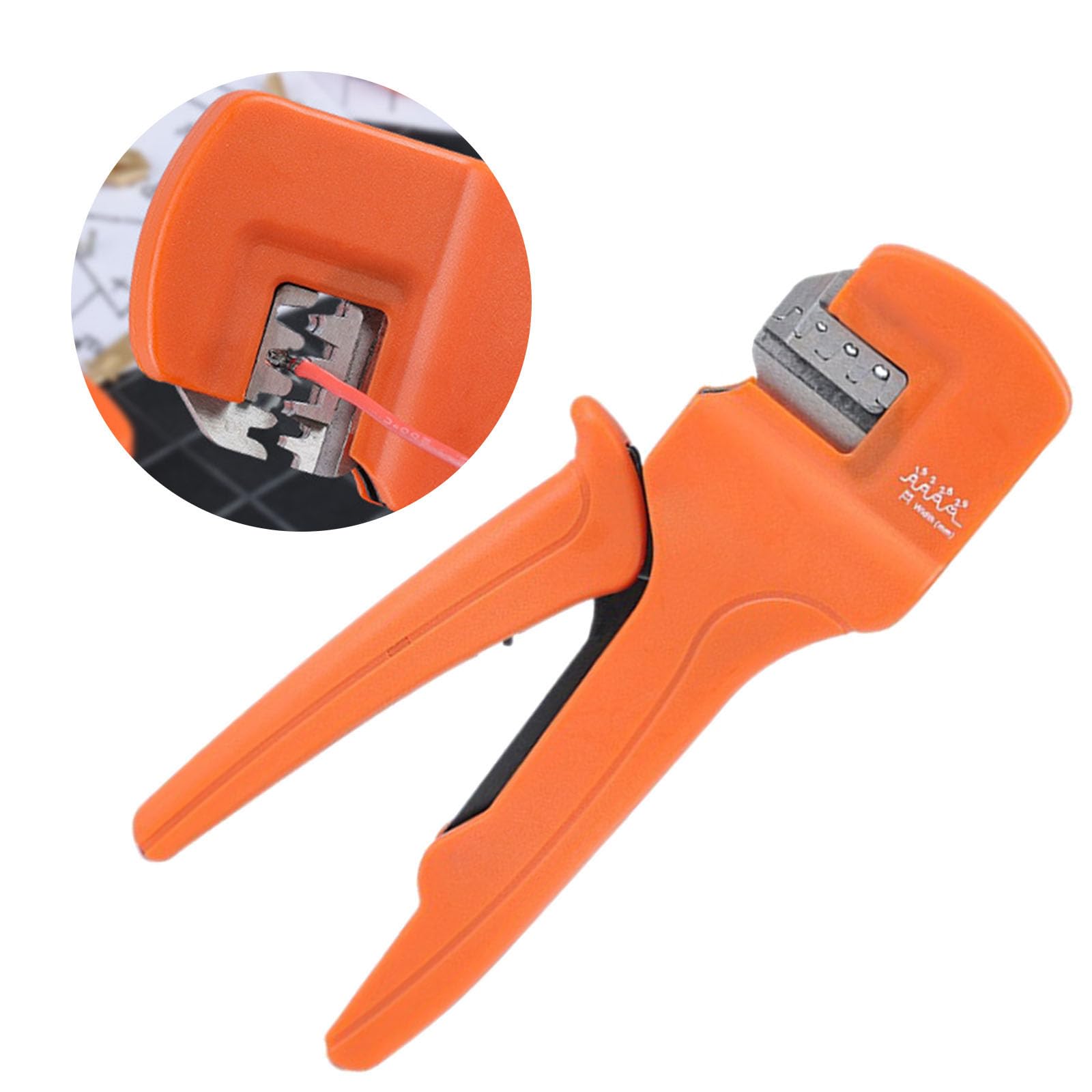 Pinza per crimpare cavi per terminali Crimpatrice per connettori 28-18AWG / 24-16AWG / 32-22AWG / 32-20AWG Pinza per crimpare a mano Pinza per cavi elettrici