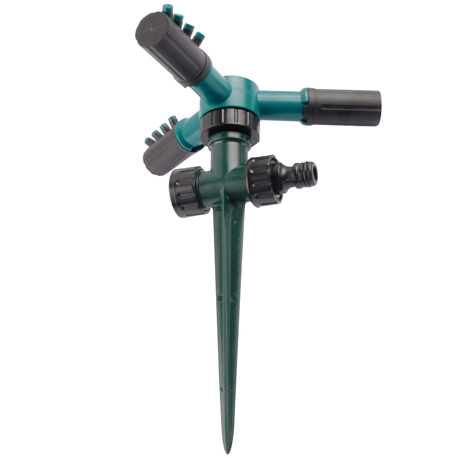 yongke360 Rotating Garden Sprinkler Lawn Adjustable Sprinklers Large Area Outdoor Garden Patio Water Sprayer Irrigation System Gardening Watering System