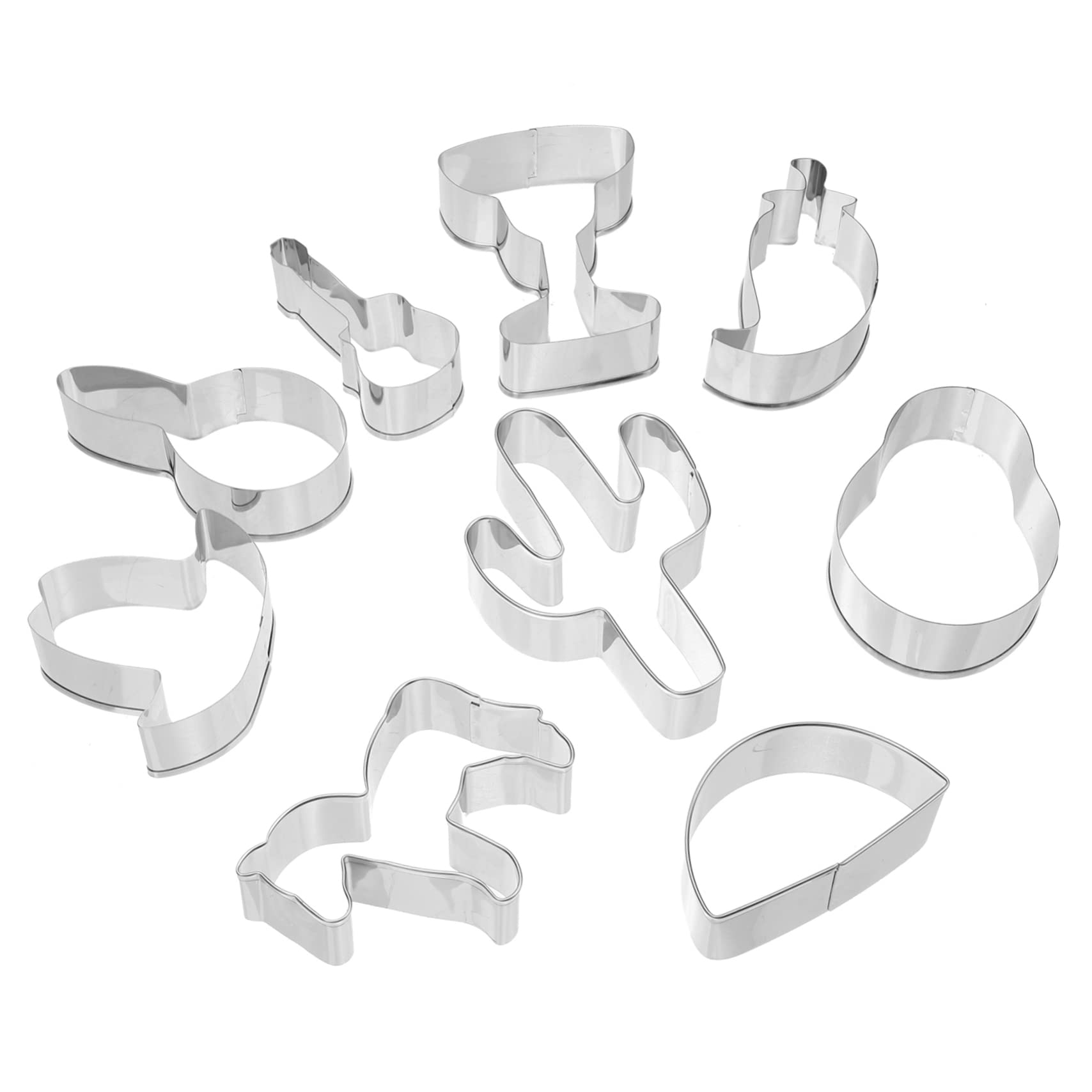 TOPBATHY 18 Piezas molde galletas diver cuberteria molde para galletas moldes para dulces fiesta pimientos precioso cortador galletas cortador galletas metal tostada colocar