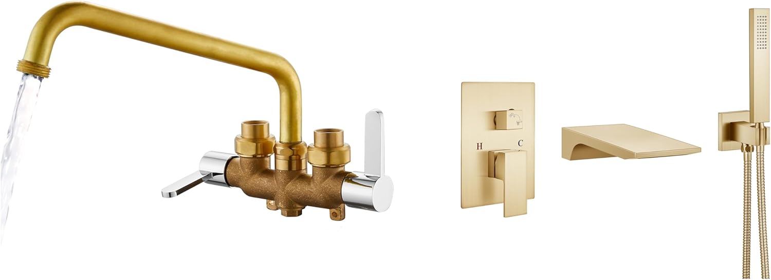 Aolemi Laundry Utility Sink Faucet Bathtub Faucet