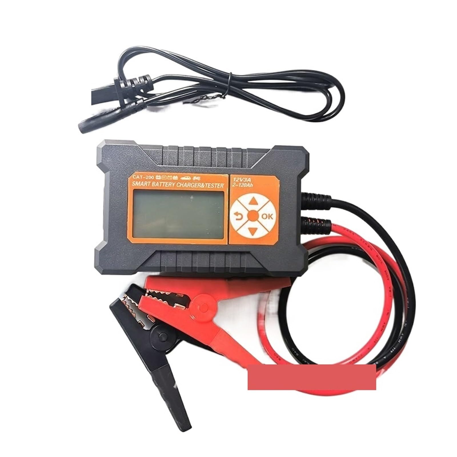 Inteligentna Ładowarka Do Testowania Akumulatorów Samochodowych Uniwersalny Tester 12V Akumulator Start-stop Szybkie Dokładne Wykrywanie