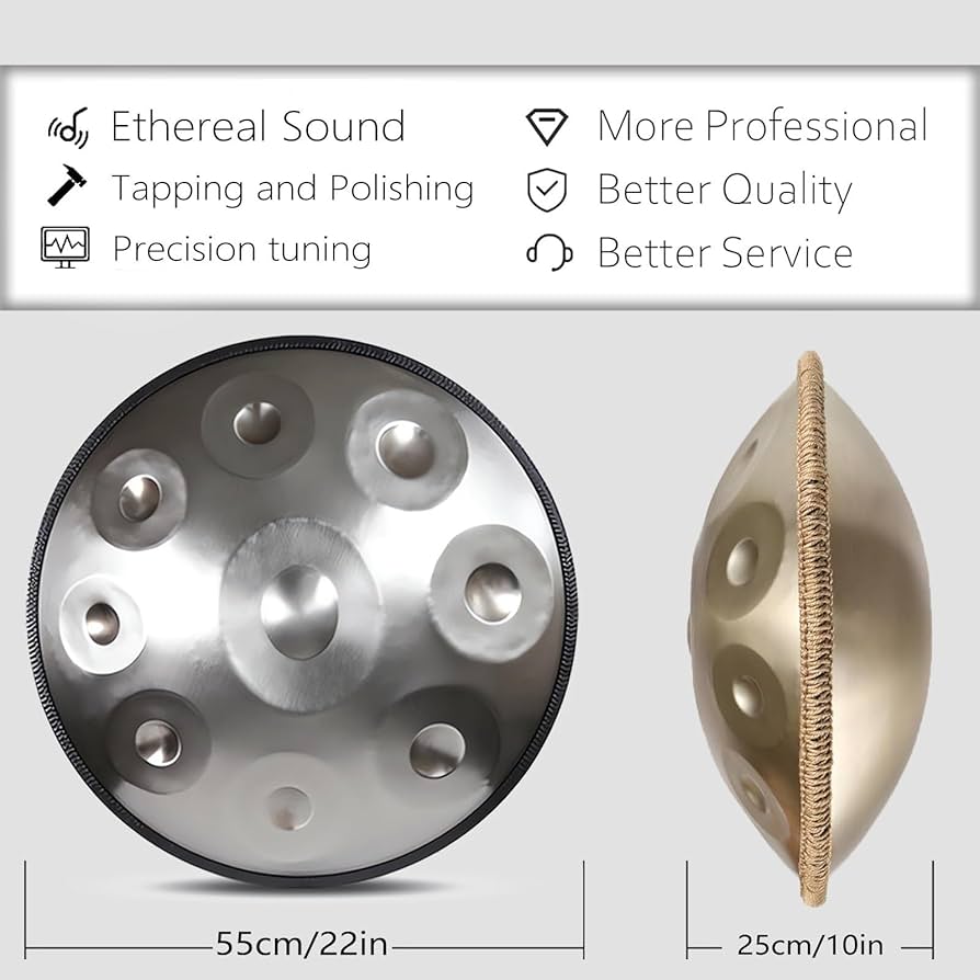 Amazon | ハンドパンドラム - ハンドパン スチールドラム