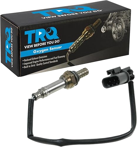 Vista 387 de TRQ Sensor de Oxígeno O2 de 4 Hilos de Banda Estrecha Compatible con VW Atlas 2.0L 2018-21, VW GTI 2.0L 2016-18, Audi A3 Quattro 2.0L 2015-18, VW