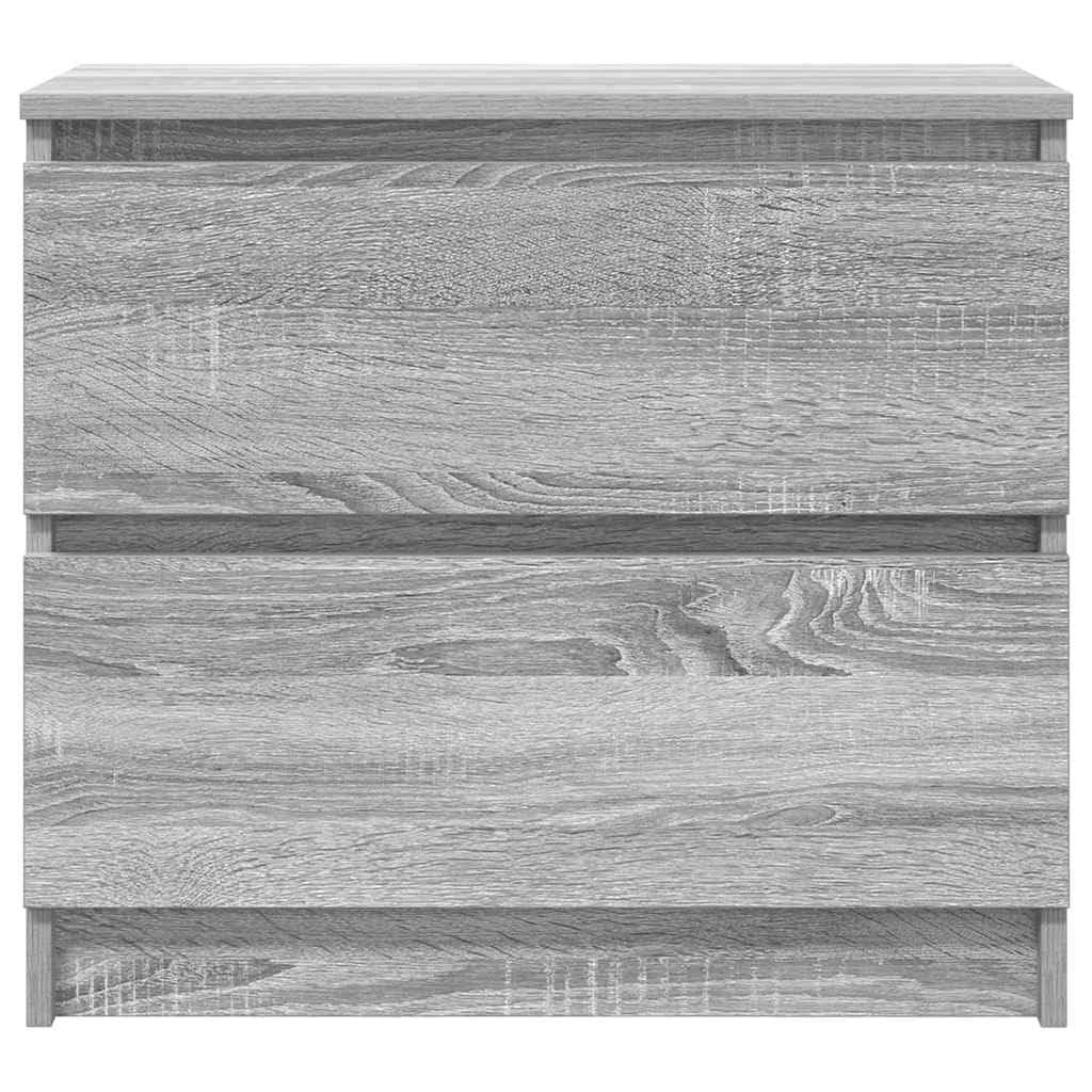 Drewnopochodny z szufladami szafka pod telewizor 60x35x54 cm szary