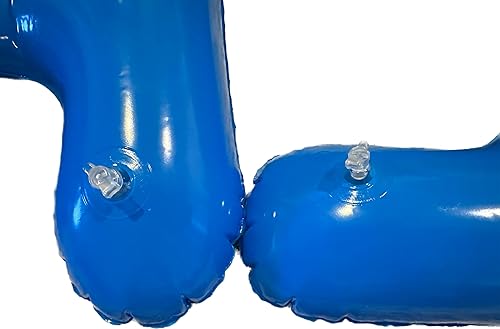 Miniatura 4 de Letras reutilizables de deportes de Los Angeles LA LA Blue Gameday  Letras LA Gameday para fiesta deportiva, béisbol, fútbol, fiesta del equipo