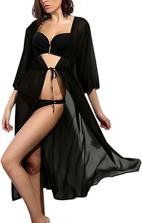 Beach Swimwear Bikini Coverups Cardigan 