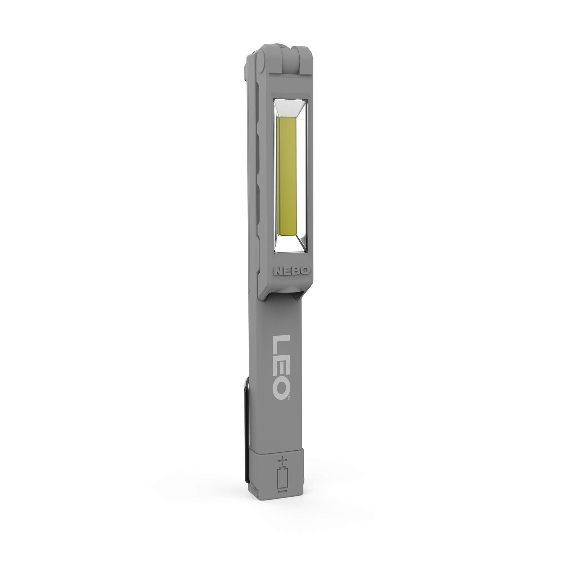 NEBO 6657 LEO Work Light and Spot Light 3 X AAA Batteries Included - Grey