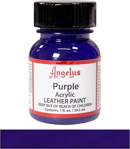 Miniatura 2 de Pintura acrílica Angelus, 1 onza, #47 Púrpura, 1 Ounce