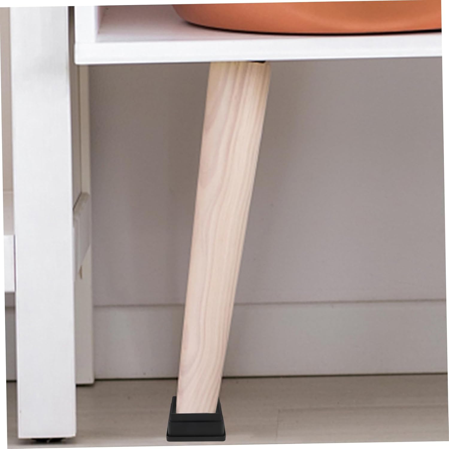4pcs Stackable Furniture Risers for Bed and Couch Height Non Slip Table Leg Lifters Durable Elevation Supports for Stability and Scratch Prevention