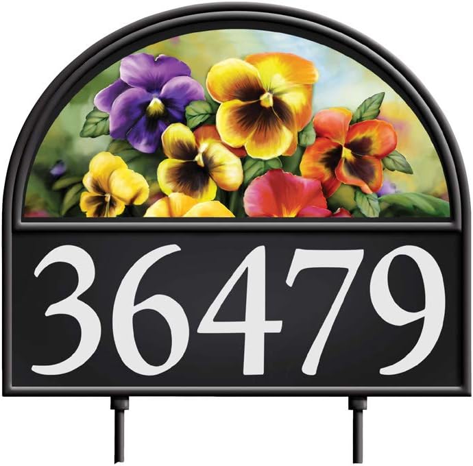 Collections Etc Four Seasons Address Marker Garden Decor Yard Stake