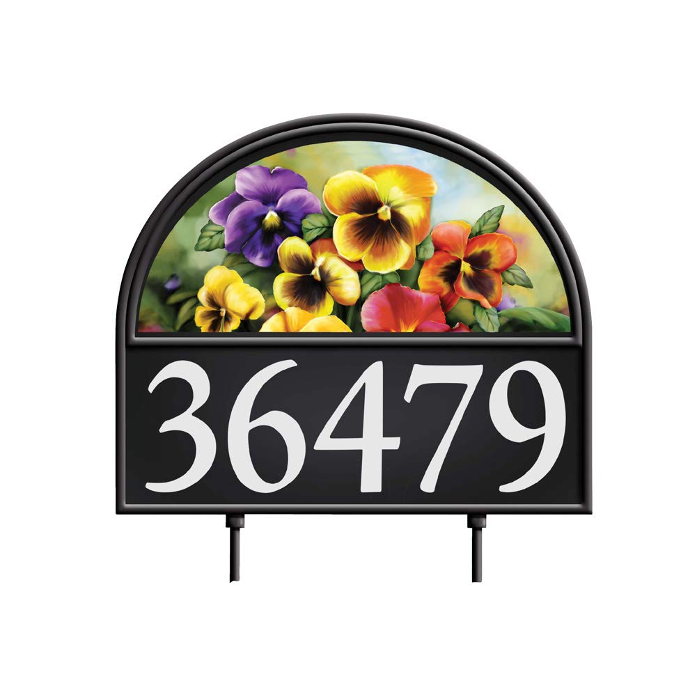 Collections Etc Four Seasons Address Marker Garden Decor Yard Stake