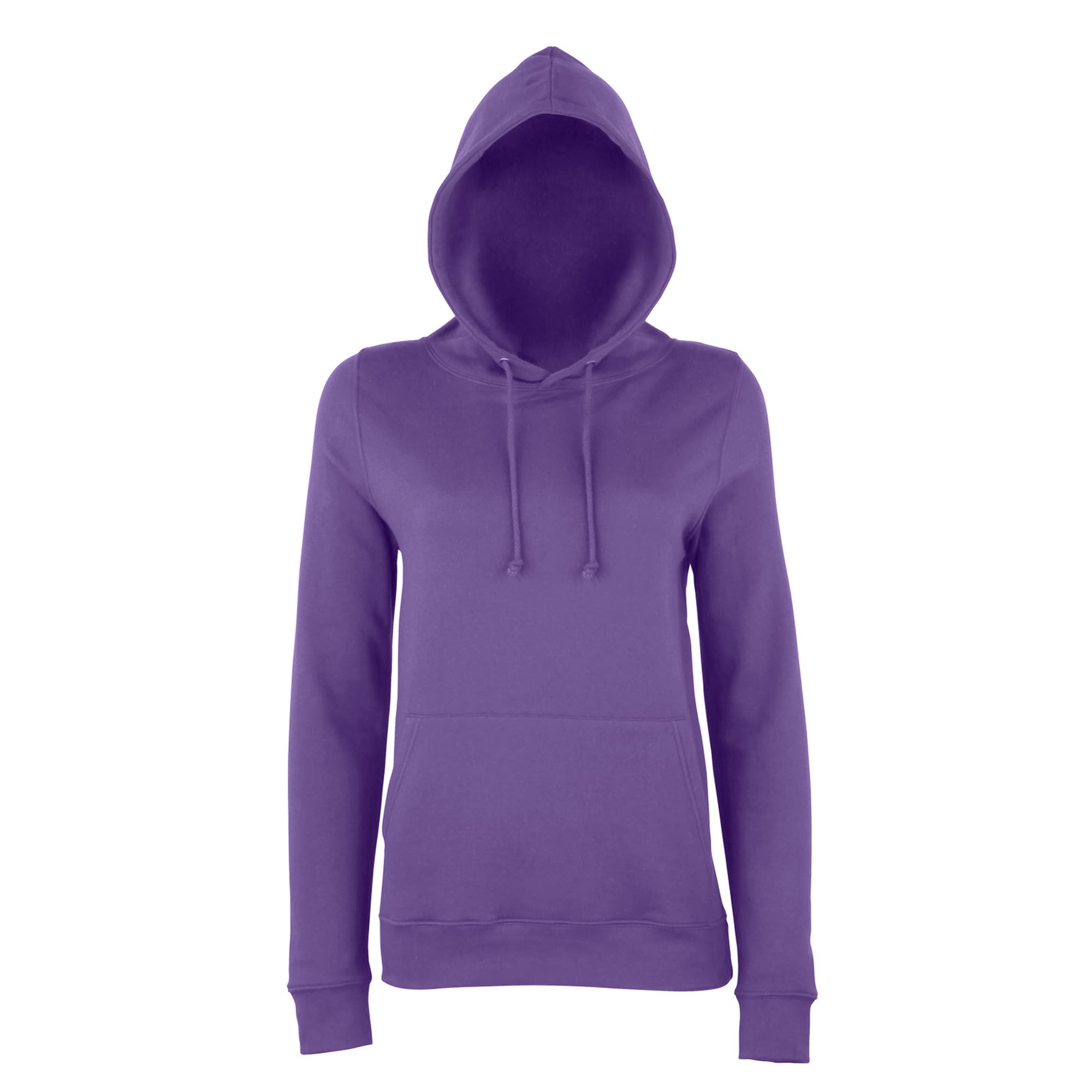 AWDis Just Hoods Womens/Ladies Girlie College Pullover Hoodie (M) (Digital Lavender)