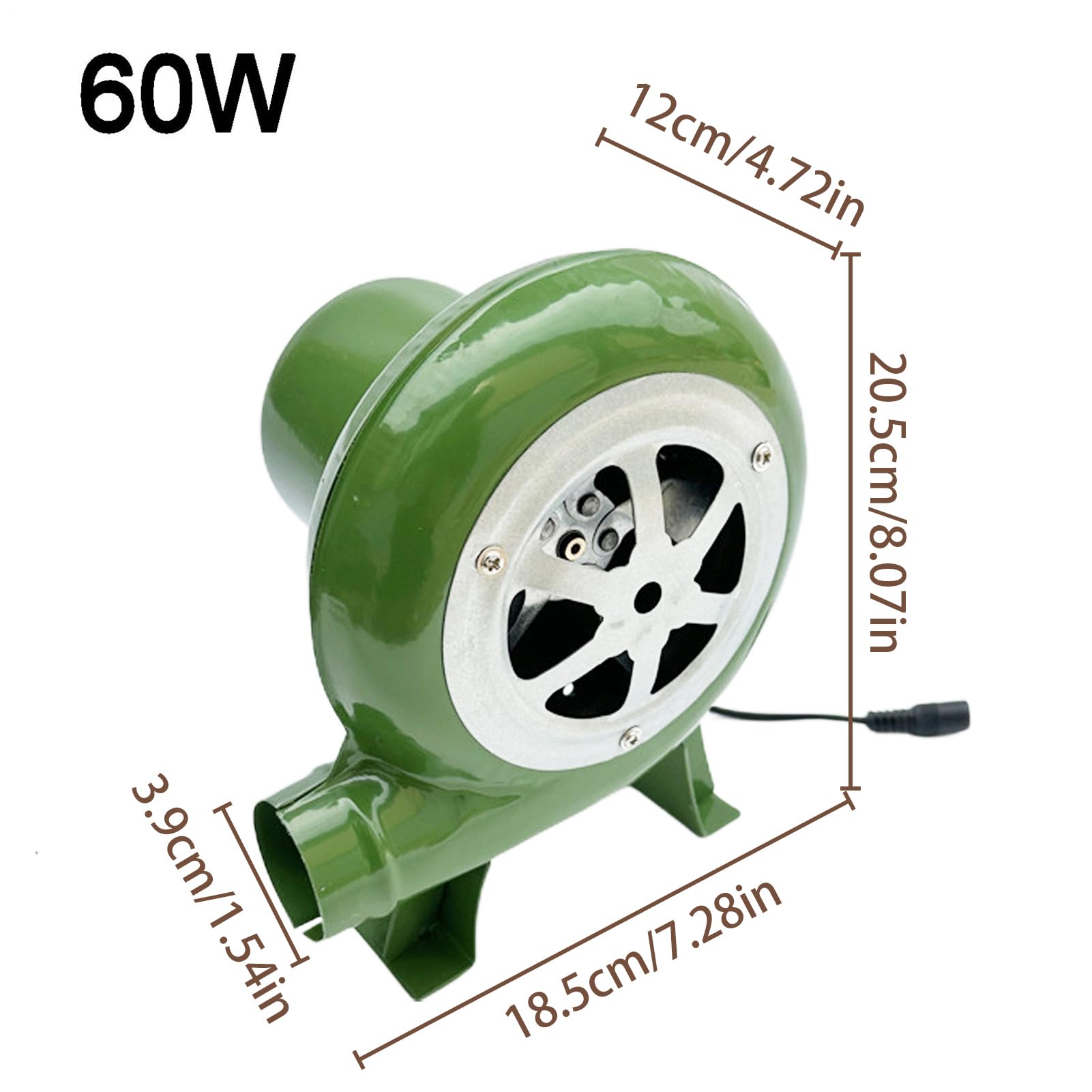 Ventilatore Per Per Barbecue - Potente Soffiatore Per Forgia Per La Lavorazione Dei Metalli, Robusta Ventola Di Ventilazione | Blacksmith Forge Blower Ventilatore Per Di Ricambio Robusto