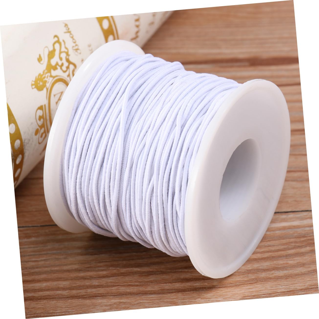 SHINEOFI 6 Rolls Stretchy Elastic Cord Elastic Thread Rope for Jewelry Making DIY Bracelet Sturdy Beading Cord for Crafts