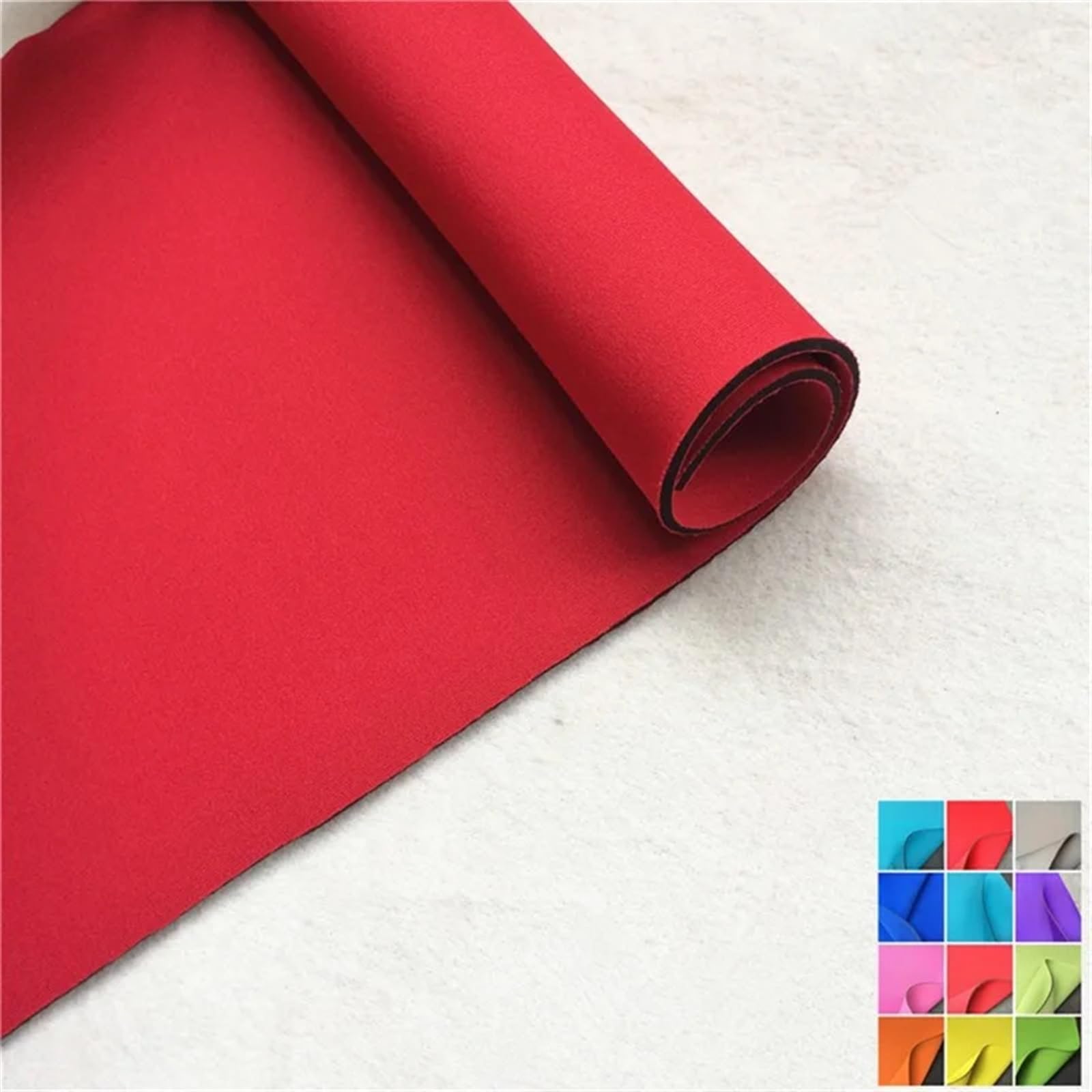 Neopren-Stoff 2 mm Stretch-Neopren-Tauchstoff, doppelseitiger Verbundstoff, wasser- und windabweisend, for Tauchschutz-Neoprenanzüge Neopren-NäHstoff(Color:2)