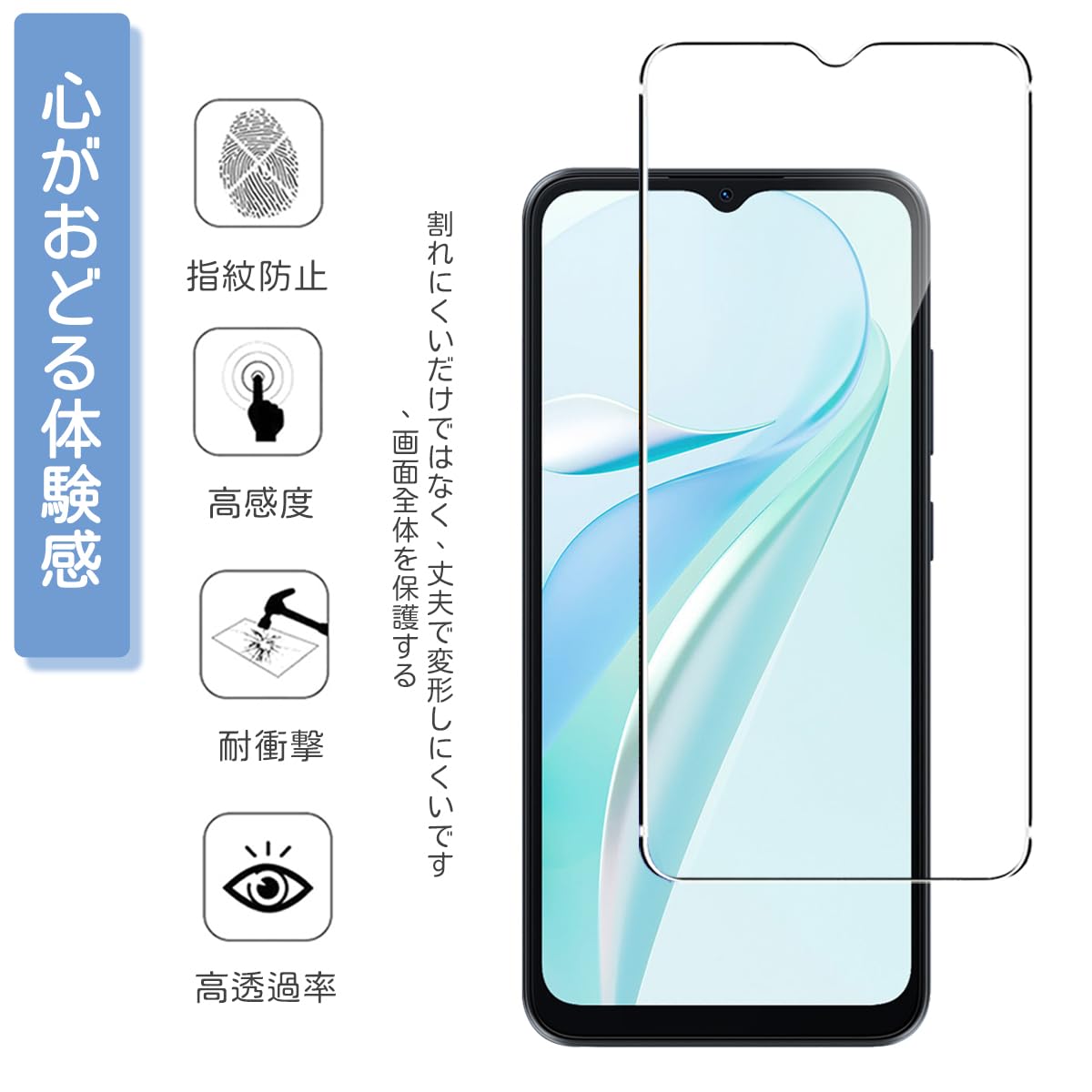 ★限定3点セット★新品未開封★Blackview WAVE6C、ケース、フィルム Amazon | For Blackview WAVE 6C ガラスフィルム Blackview WAVE