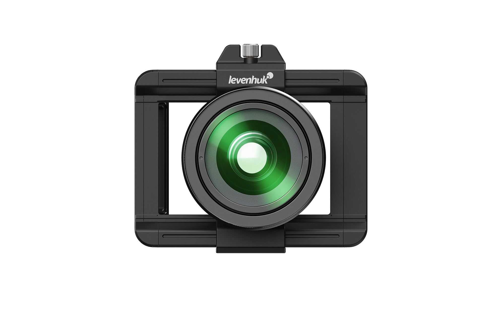 Levenhuk Kelvin TMC15 Mikroskop Do Smartfona 10-20x Powiększenie Optyczne, Obiektyw Makro z Klipsem do Fotografii Zbliżeniowej, Odległość Ogniskowania 1,5cm, Ultralekki, Akcesoria w Zestawie | Obiektyw Makro z Klipsem do Fotografii Zbliżeniowej, Odległość