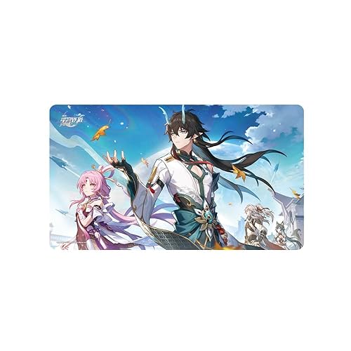 Honkai: Star Rail Themed Series Mouse Mat - Celestial Eyes Above Mortal Ruins - Celestial Eyes Above Mortal Ruins