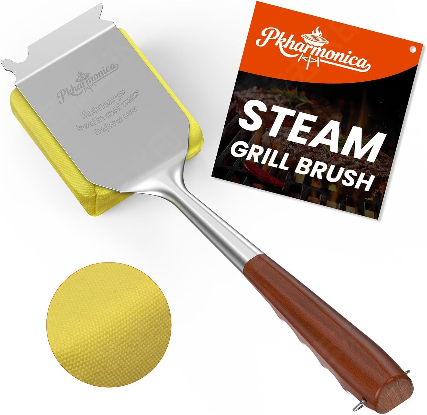 Pkharmonica Steam Grill Brush