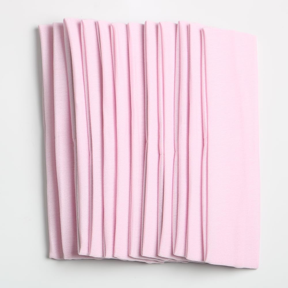 Headbands for Women,12PCS,Soft Stretch Elastic Yoga Sport Headbands