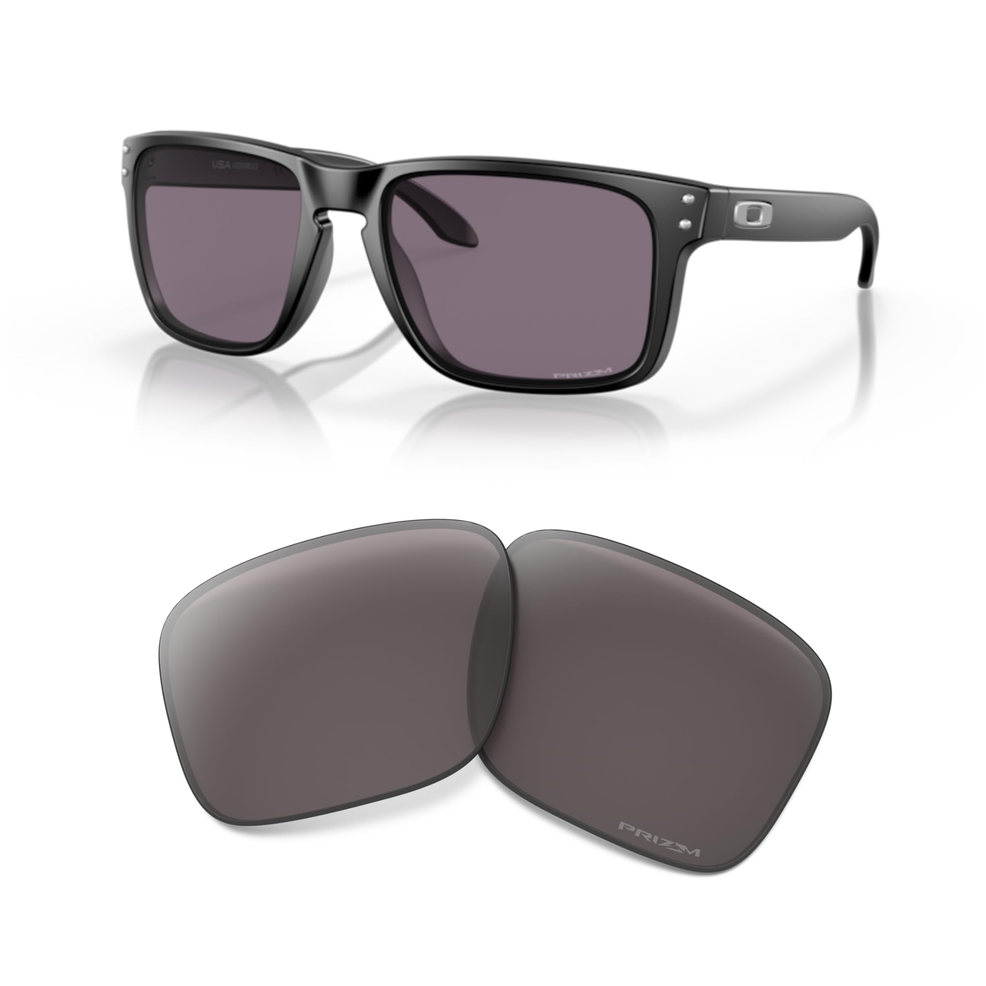 Oakley Original Holbrook XL OO9417 Replacement Lenses Bag+ Bundle Microfiber Pouch -FRAMES NOT INCLUDED