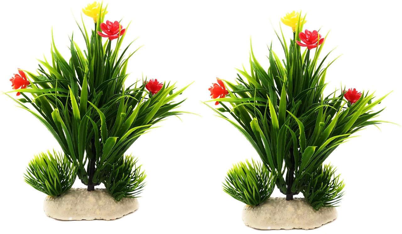 Jainsons Natural Looking Aquarium Plant, Artificial Plastic Plant Size/6.5 inch, Used for Fish Tank, Household & Office Decoration | Green | Pack of 2 (B0D2J6P35Q) Amazon Price History, Amazon Price Tracker