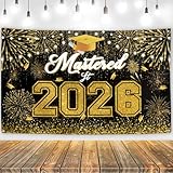 Graduation Decorations Class of 2026 Congratulations Grad Decor Mastered It Graduation Party Masters decorations