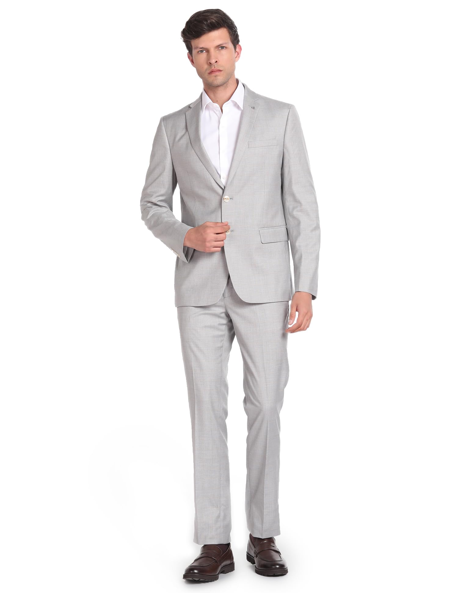 ArrowMen's Polyester Single Breasted Business Suit Pants Set