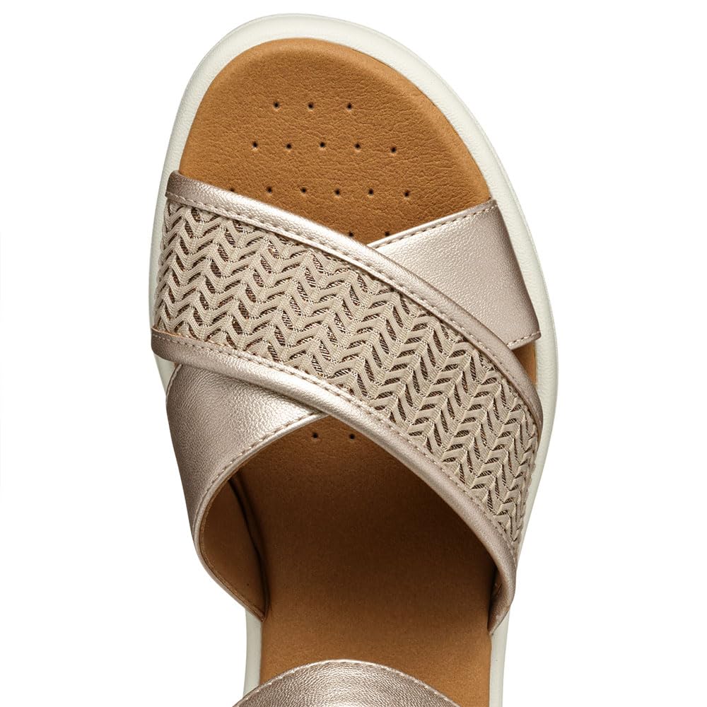 Geox D Meliconia G Sandalia de cuñaMujer
