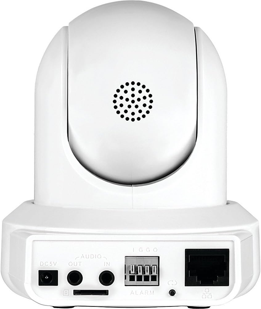 Артка view of Amcrest IPM-721W camera with ports