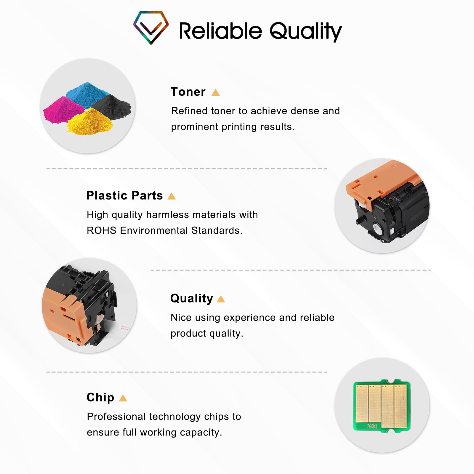 4er 131A 131X Kompatibel für HP LaserJet Pro 200 Color MFP M276nw Toner | M276n M251n M251nw M276 CP1515N CP1215 CP1525N Druckertinte CF210X CF210A CF211A CF212A CF213A Schwarz Cyan Gelb Magenta