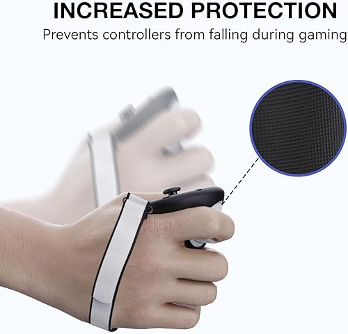 Miniatura 5 de APEXINNO VR Controller Grips Cover for Meta Quest 3 Accessories, Silicone Hand Grips Skin Protector for Oculus Quest 3 Controllers, with Adjustable