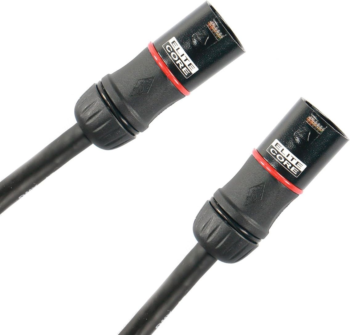 Elite Core SUPERCAT5E | Ultra-Flexible Shielded Tactical CAT5E | CS45 Converta-Shell Connectors | 10' ft, 10 (SUPERCAT5E-S-CS-10)