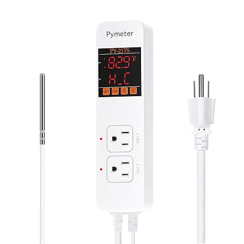 Pymeter Attic Fan Thermostat Controller Plug Outlet