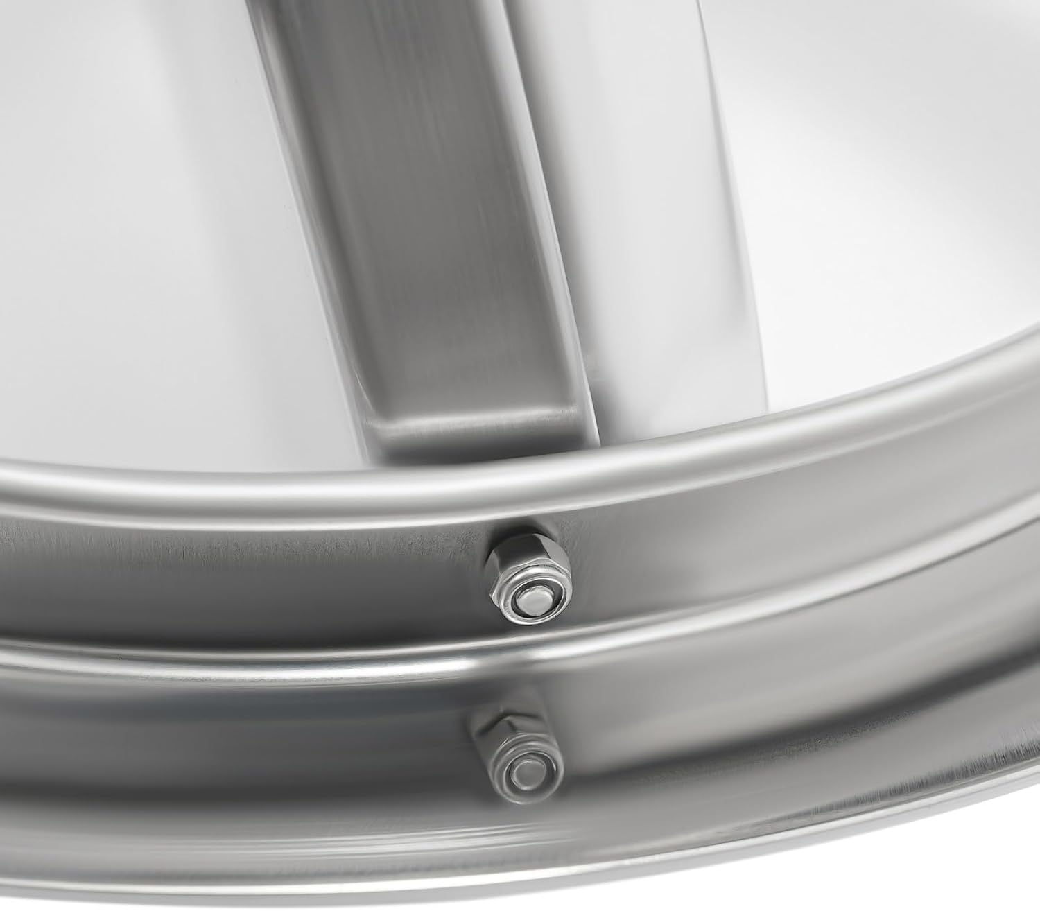 Trash Can Lid, 2 PCS Stainless Steel Embedded Countertop Trash Flap Cover, 9 Inch Built-in Trash Chute Cover for Homes, Restaurants, Cafes, Offices(Silver)