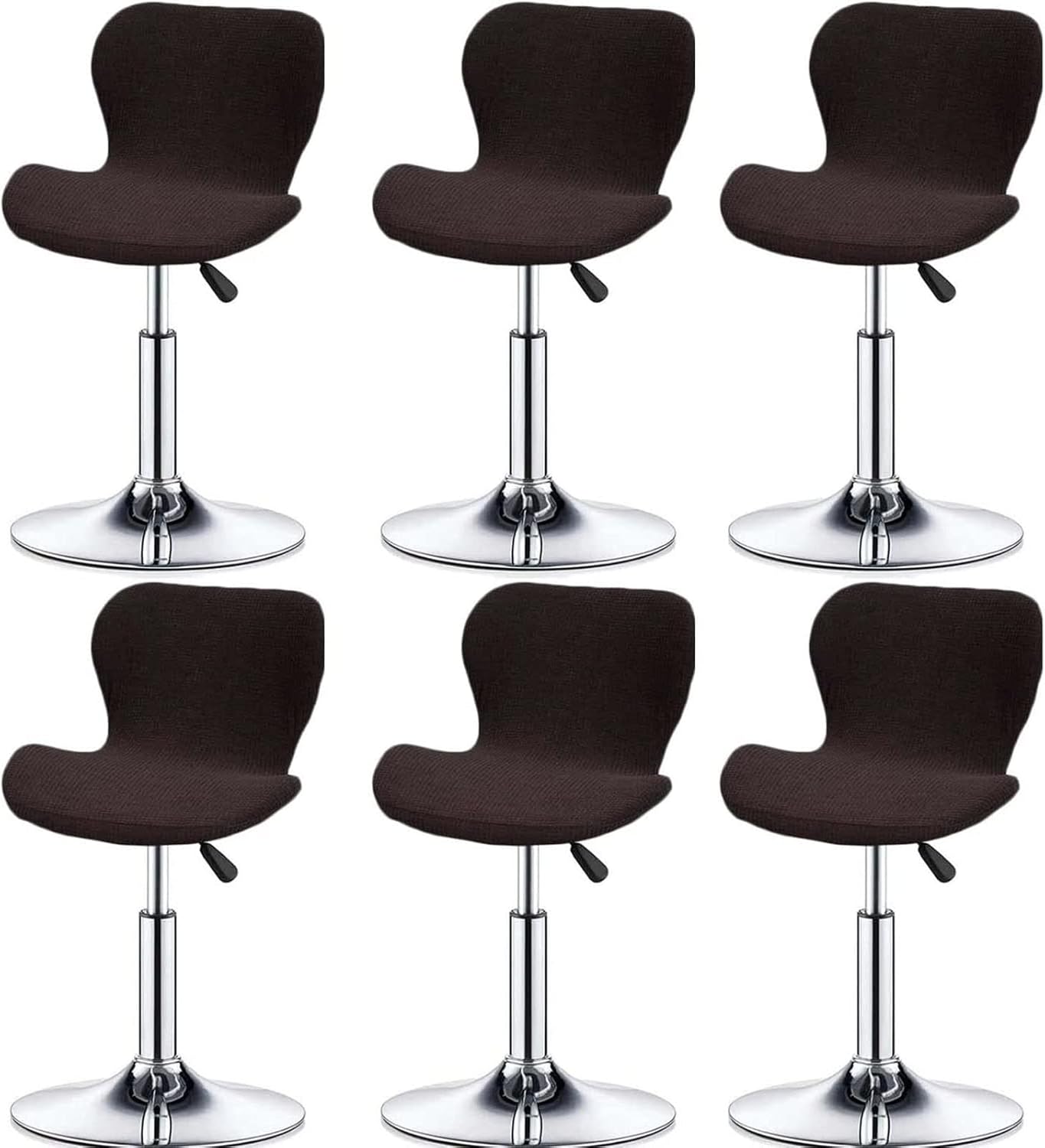 Juego de 1246 fundas giratorias curvadas de barcocina, fundas elásticas para taburete de bar, funda para taburete de bar, funda para silla de bar,