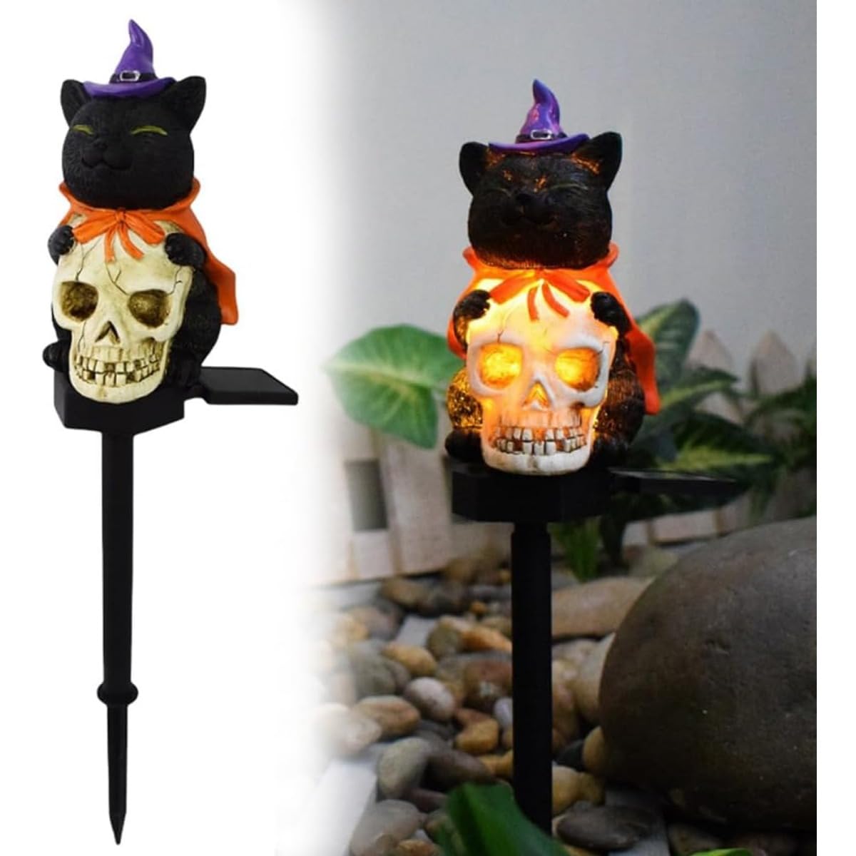Amazon.co.jp: 【Loryikarfur】ソーラーパワードハロウィンゴースト