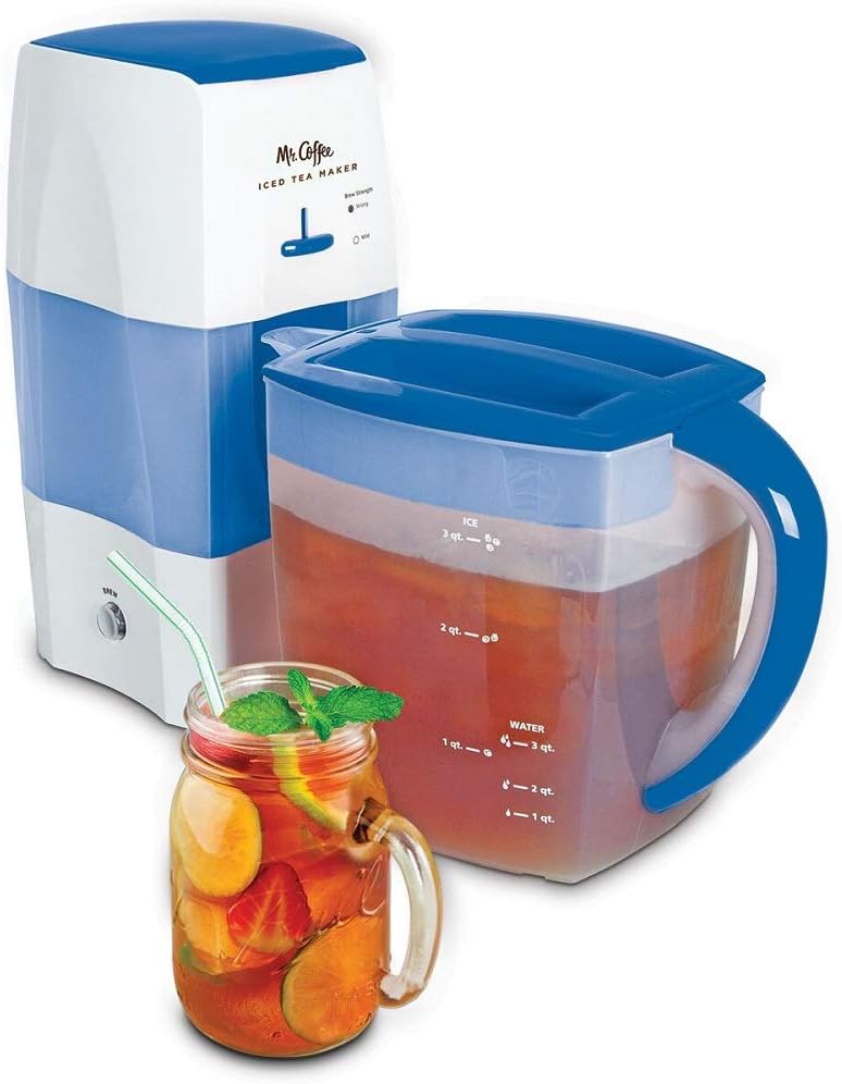 Mr. Coffee TM75 Iced Tea Maker, 1 EA, Blue, TM1RB