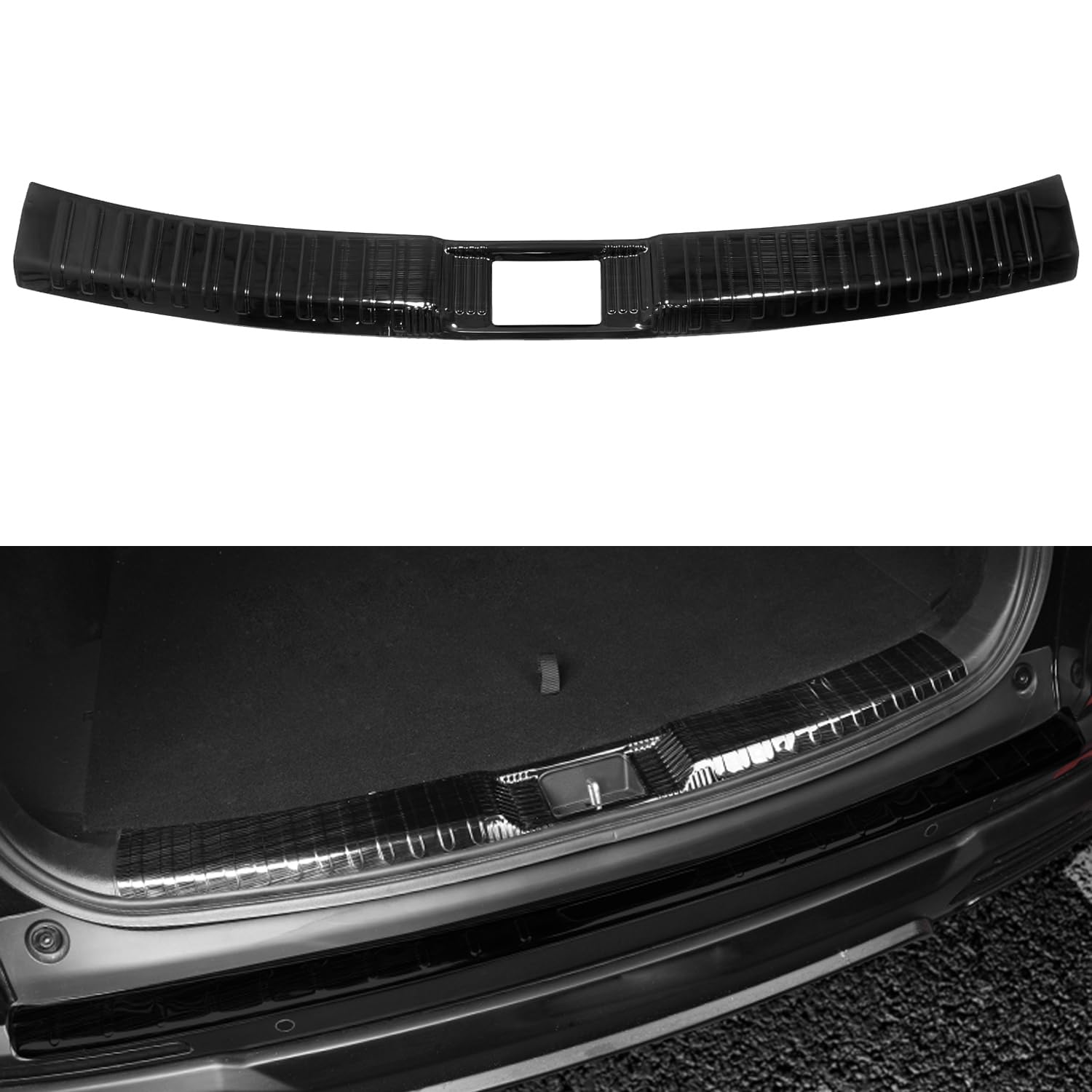 CTH for Honda CR-V CRV 2023-2026 Rear Bumper Guard Sill Plate Protector Panel Cover Trim Car Accessories 1pc (Not fit for Hybrid Version)